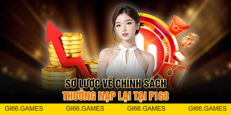 Thưởng Nạp Lại Tại F168 - Chính Sách Ưu Đãi Tốt Nhất 2026